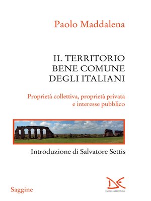 cover image of Territorio, bene comune degli italiani
